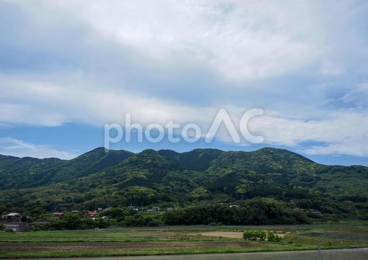 下関市・北浦スカイラインの風景 山,登山,北浦スカイラインの写真素材