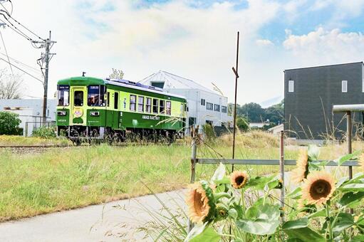 また乗りたい甘木鉄道 AR304 甘木鉄道,甘鉄,電車の写真素材
