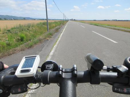 地平線 地平線 ハンドル,地平線,サイクリングの写真素材