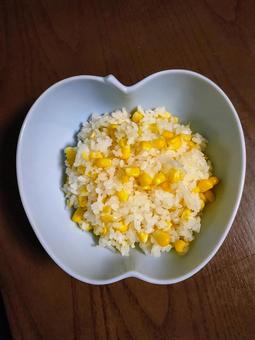 嶽きみ御飯　だけきみごはん とうもろこし,嶽きみ,ダケキミの写真素材