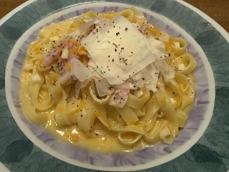 カルボナーラ2 カルボナーラ2 食べ物,食事,美味しそうの写真素材