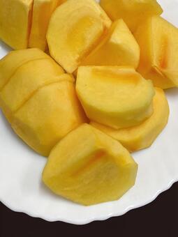 果物・柿 柿,実,果実の写真素材