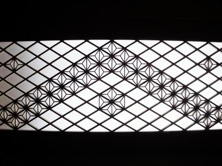 和モダンな組子のパターン 和柄,組子,模様の写真素材