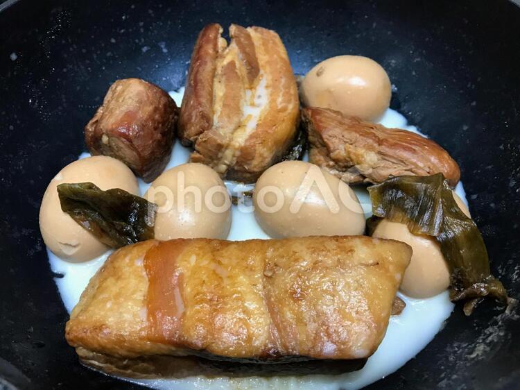 豚の角煮 豚の角煮,角煮,豚肉の写真素材