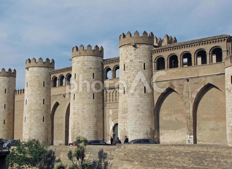 スペイン　サラゴサ　アルフェリア宮殿 スペイン,サラゴサ,アルフェリア宮殿の写真素材