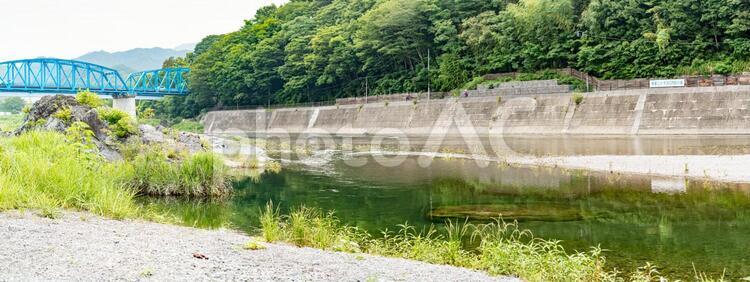 埼玉荒川の夏 荒川本流,アウトドア,川の写真素材