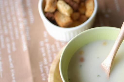 朝食スープ 朝食スープの写真