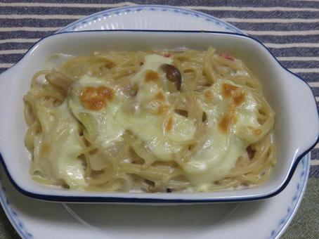 スパゲティドリア スパゲティドリア スパゲティドリア,パスタ,ドリアの写真素材
