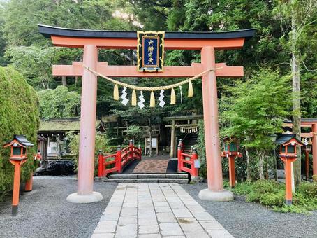 天河神社 一ノ鳥居 天河神社 一ノ鳥居の写真