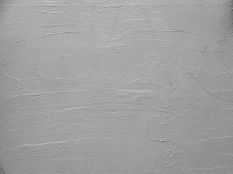 刷毛跡とひび割れがあるコンクリートの壁 刷毛跡とひび割れがあるコンクリートの壁 塗装,コンクリート,壁の写真素材
