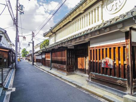 【奈良県】橿原市・今井町 今井町,橿原市,重要伝統的建造物群保存地区の写真素材