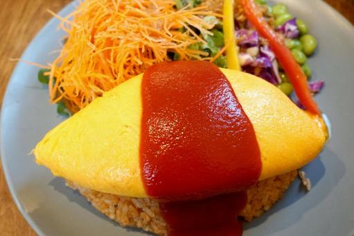 オムライスの写真