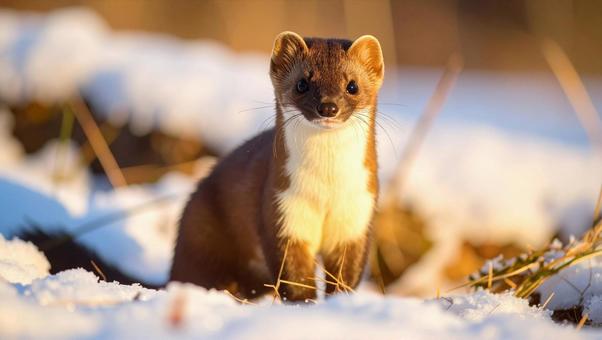 イタチ昼3の写真