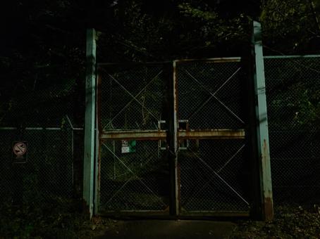 夜の公園 夜の公園の写真