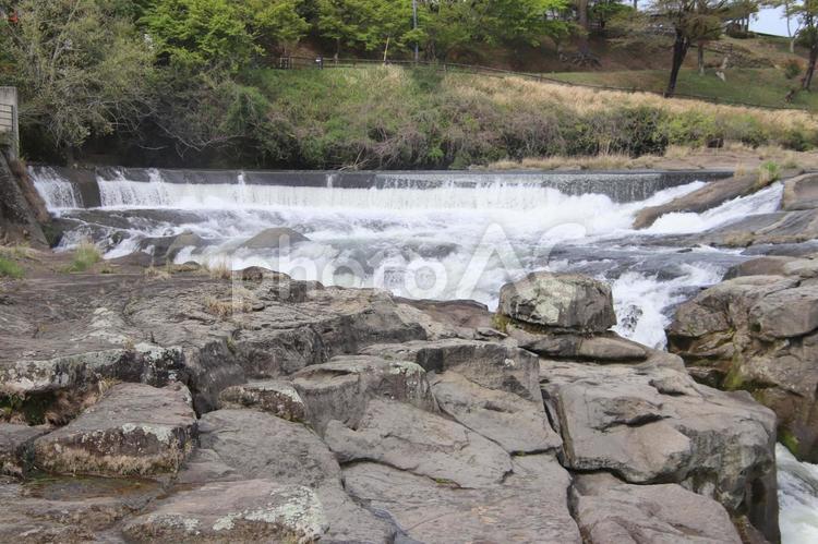 鹿児島県伊佐市の曾木の滝 鹿児島県,伊佐市,曾木の滝の写真素材