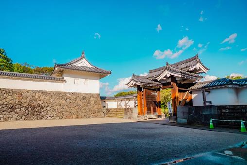【山形】山形駅の周辺 山形城跡 霞城公園 【山形】山形駅の周辺 山形城跡 霞城公園 山形,城跡,お城の写真素材