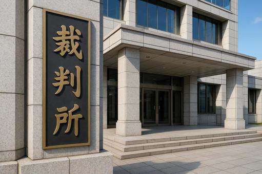 裁判所の外観 裁判所の外観の写真