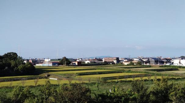 田園風景 田園風景の写真