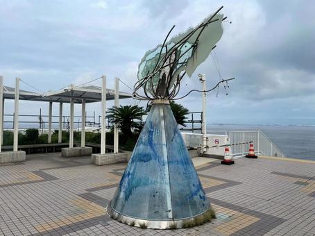 海ほたる 海ほたる 晴天,旅,空の写真素材