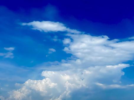 雲の導線の写真