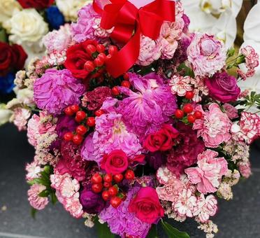 フラワーブーケ フラワーブーケ 母の日,花束,ブーケの写真素材