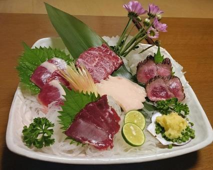 馬刺し 馬刺しの写真
