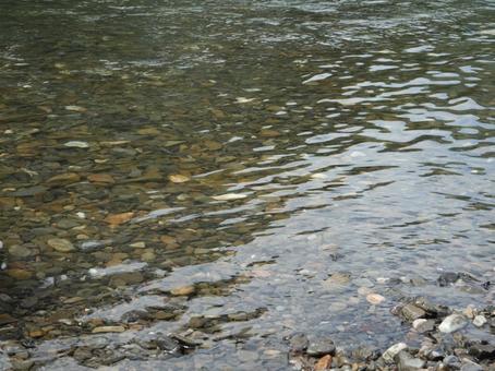 川遊び 川,夏,水の写真素材