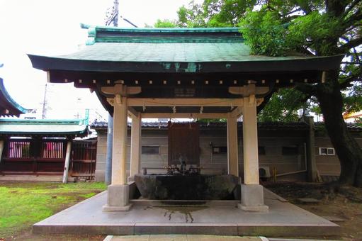 愛知県-真清田神社-東手水舎 愛知県-真清田神社-東手水舎 真清田神社,神社,尾張国の写真素材