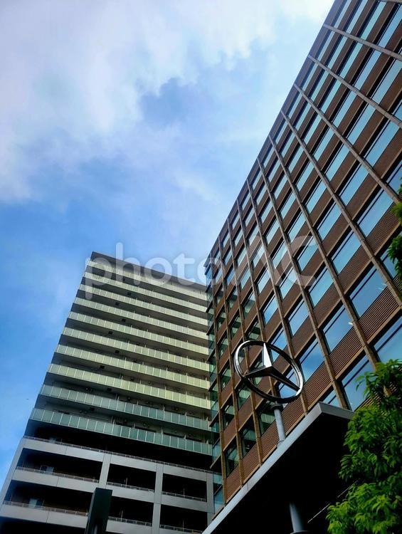 臨海部のマンション マンション,都内,タワマンの写真素材