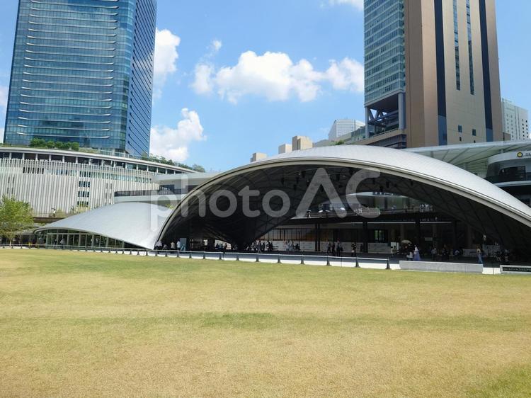 グラングリーン大阪うめきた広場 グラングリーン大阪,うめきた広場,うめきた公園の写真素材