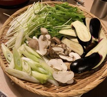 野菜の盛り合わせ 野菜の盛り合わせ 野菜,山菜,ねぎの写真素材
