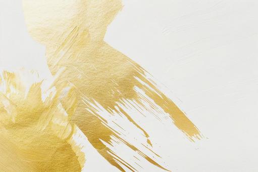 金箔をイメージしたモダンな和風デザイン 金箔をイメージしたモダンな和風デザイン 金色,ゴールド,白の写真素材