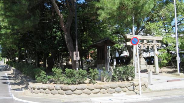 荒子城 城跡の風景 冨士大権現天満天神宮 荒子城 城跡の風景 冨士大権現天満天神宮の写真