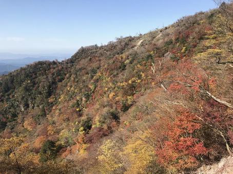 英彦山の紅葉の写真