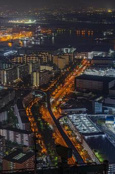 都市夜景 都市夜景 都市夜景,夜景,夜の写真素材