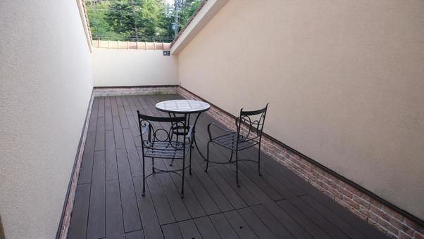 バルコニー バルコニー,ベランダ,広々の写真素材