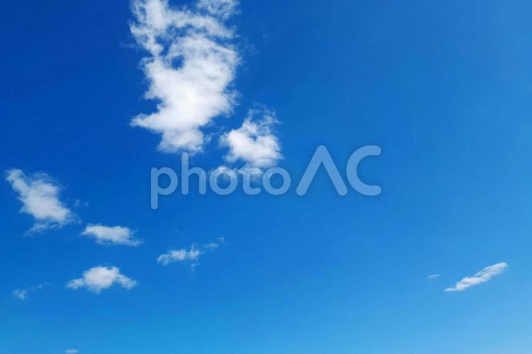 自然　ブルー　コピースペース 自然,ブルー,グラデーションの写真素材