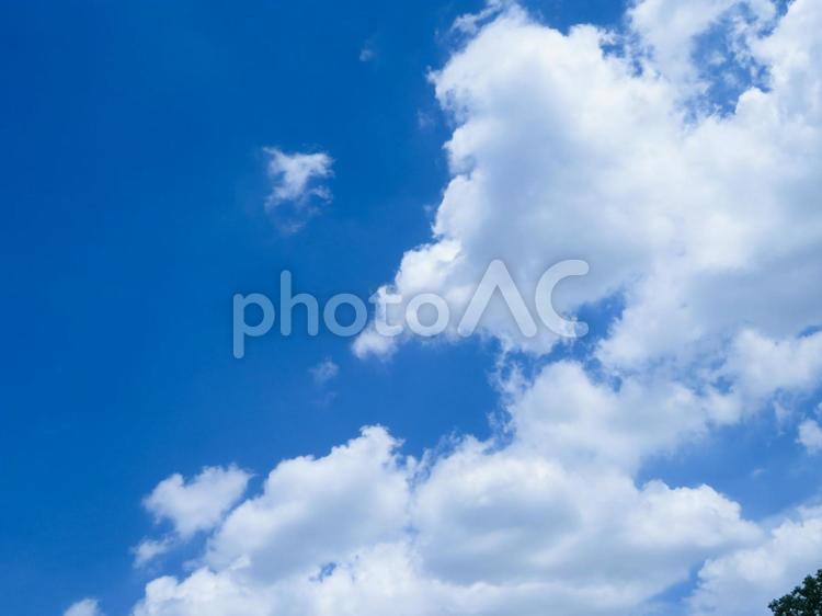 青空 空,青空,雲の写真素材