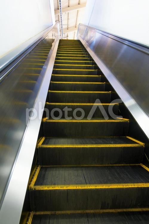 立会川駅のエスカレーター エスカレーター,動く,昇降装置の写真素材