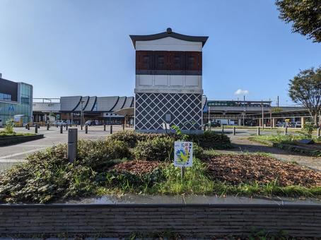 福知山駅 北口のやぐらの写真