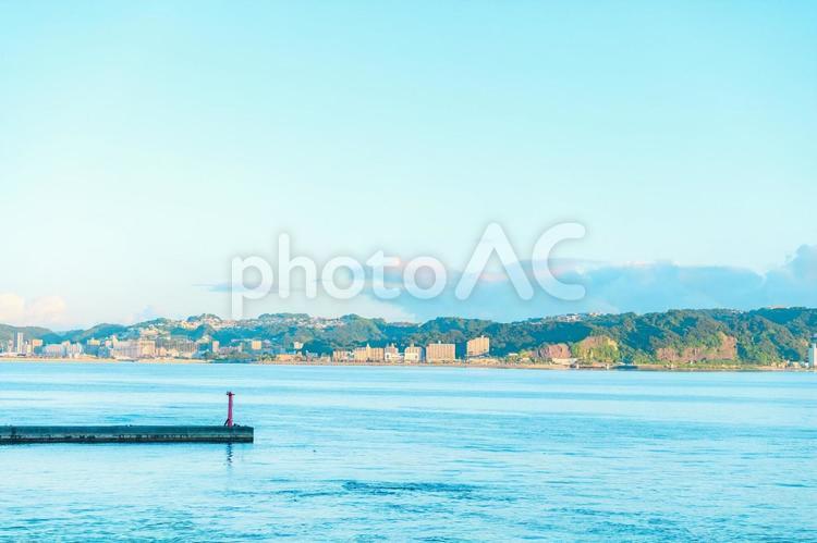 船から見える海の絶景 船旅,船上,航海の写真素材