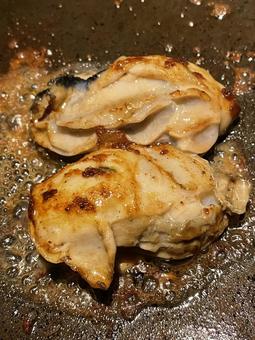 牡蠣のバター焼き 牡蠣のバター焼き 牡蠣のバター焼き,牡蠣,カキの写真素材