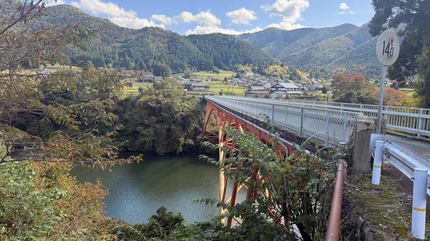 京丹波升谷の鉄橋 鉄橋,京丹波,京都の写真素材