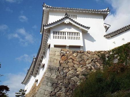 【風景写真】姫路城の風景 【風景写真】姫路城の風景 姫路城,世界遺産,国宝の写真素材