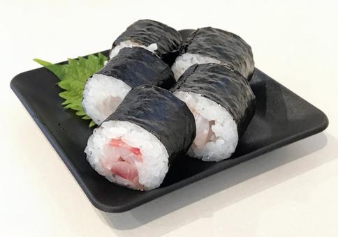 海鮮巻き 海鮮巻き,白身魚,白身の写真素材
