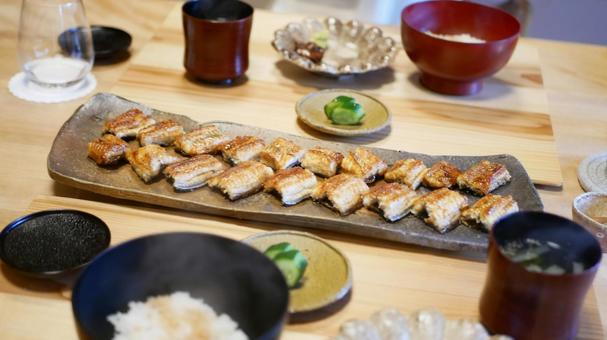 Photo, natural eel, high-class ingredients, eel, 