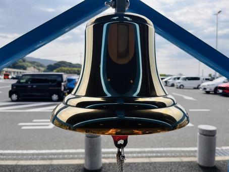 黄金の鐘 鐘,鳴らす,黄金の写真素材
