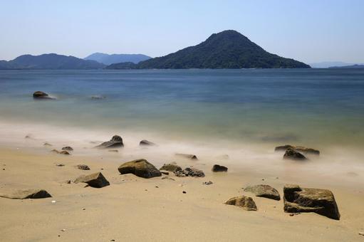静かな瀬戸内海 静かな瀬戸内海 瀬戸内海,海,海岸の写真素材