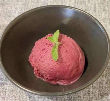 ブドウのソルベの写真