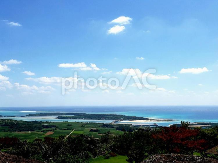 沖縄のでーじよかとこ 沖縄,okinawa,japanの写真素材